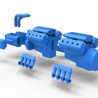 Engine 2 V8 Version 7 Scale 1:25 - Thumbnail 19