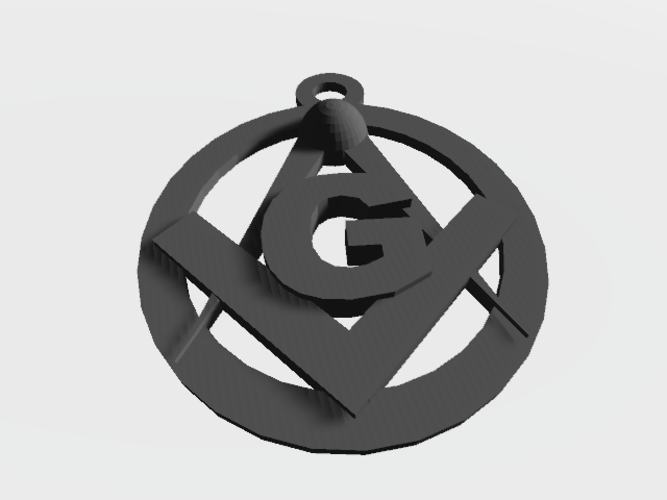 Masonic sign 3D Print 530452