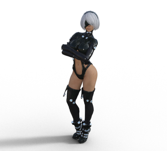 Nier2b Reika model 3D Print 530485