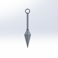 Small Kunai 3D Printing 530595