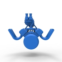 Engine V8 with Centrifugal blower V2 Scale 1:25 - Thumbnail 12