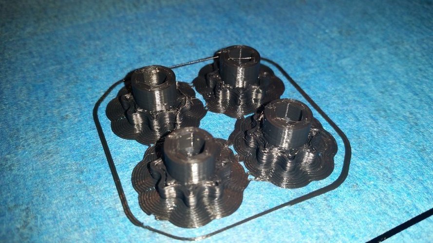 Table adjustment knobs 3D Print 53065