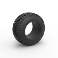 Offroad tire 108 Scale 1:25 - Thumbnail 1