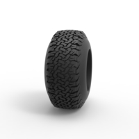 Offroad tire 108 Scale 1:25 - Thumbnail 3