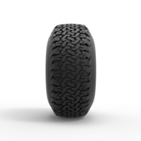 Offroad tire 108 Scale 1:25 - Thumbnail 4