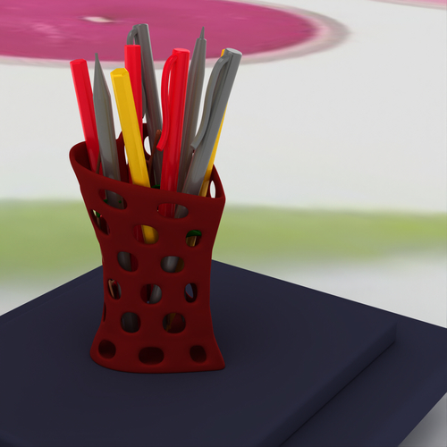 AC-PEN-PENCIL-FLOWER-HOLDER-002 3D Print 530762