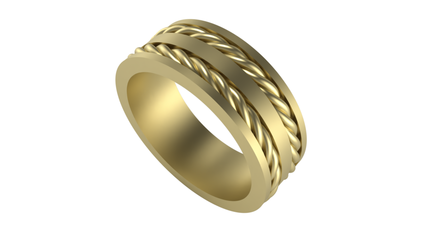 AC-MENS-RING-003 3D Print 530855