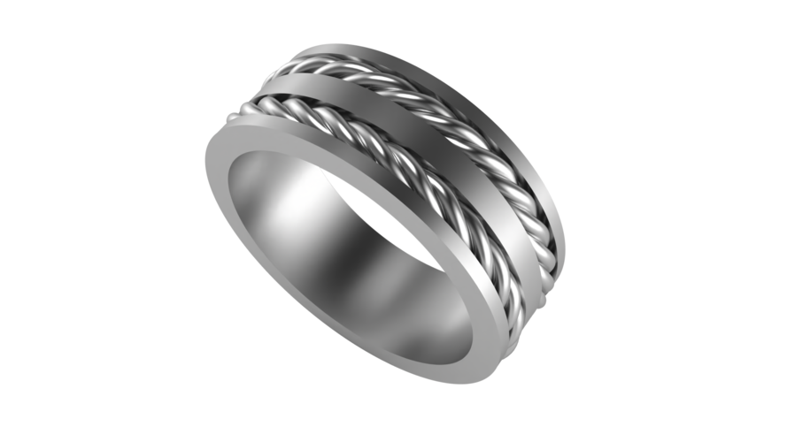 AC-MENS-RING-003 3D Print 530856