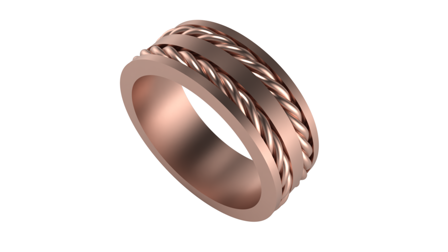 AC-MENS-RING-003 3D Print 530857