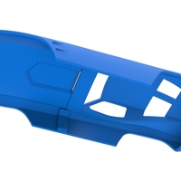 Sport car shell for monster truck 1:25 - Thumbnail 3