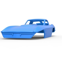 Sport car shell for monster truck 1:25 - Thumbnail 5