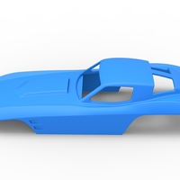 Sport car shell for monster truck 1:25 - Thumbnail 9