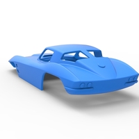 Sport car shell for monster truck 1:25 - Thumbnail 12