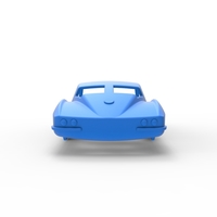 Sport car shell for monster truck 1:25 - Thumbnail 13