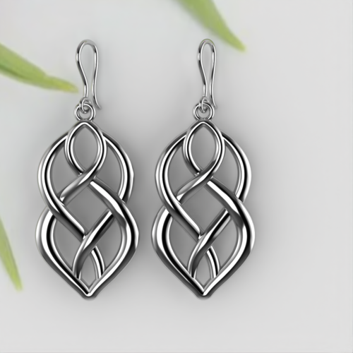 3D Printed AC-EARRING-003 by ayushcreation2018 | Pinshape