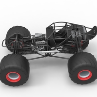 Monster truck base Version 2 Scale 1:25 - Thumbnail 10