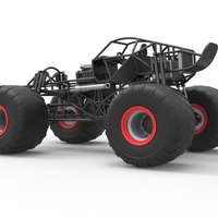 Monster truck base Version 2 Scale 1:25 - Thumbnail 13