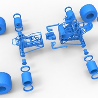 Monster truck base Version 2 Scale 1:25 - Thumbnail 20