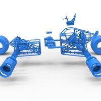 Monster truck base Version 2 Scale 1:25 - Thumbnail 22