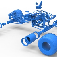 Monster truck base Version 2 Scale 1:25 - Thumbnail 24