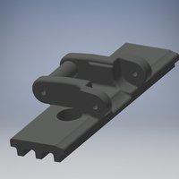 Small Printable Track 3D Printing 53103