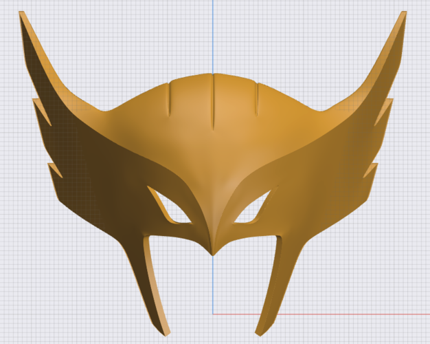 Hawk Girl 3D Printable Helmet: Animated Series style 3D Print 531081