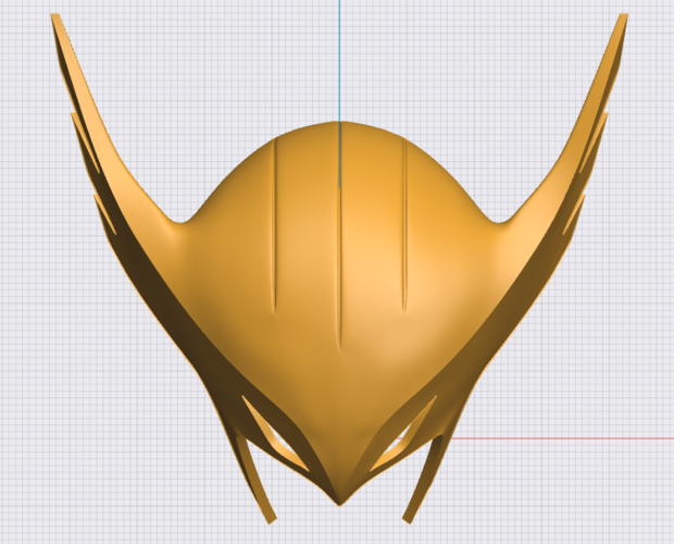 Hawk Girl 3D Printable Helmet: Animated Series style 3D Print 531089