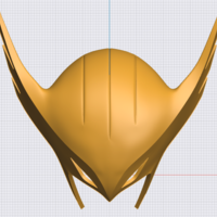 Hawk Girl 3D Printable Helmet: Animated Series style - Thumbnail 10