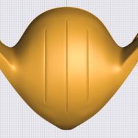 Hawk Girl 3D Printable Helmet: Animated Series style - Thumbnail 11