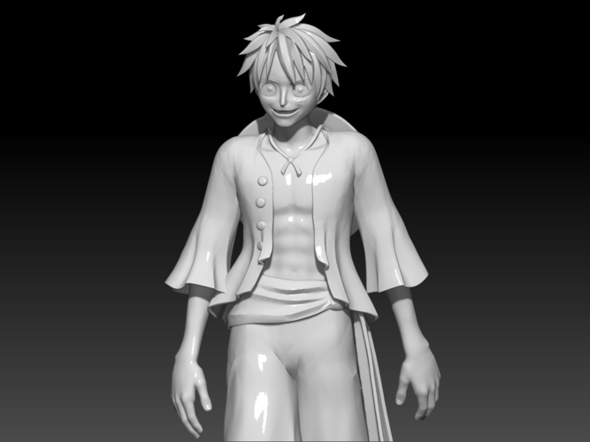 Luffy one piece 3D Print 531092