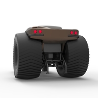 Pulling truck 2wd with Car shell V2 Scale 1:25 - Thumbnail 15