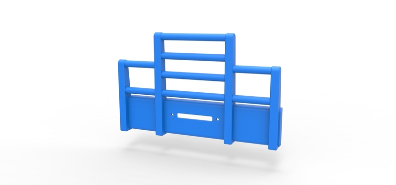 Moose bumper for semi truck V2 Scale 1:25