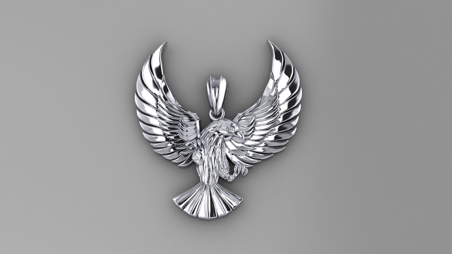 Eagle Pendant  3D Print 531302