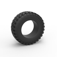 Offroad tire 110 Scale 1:25 - Thumbnail 1