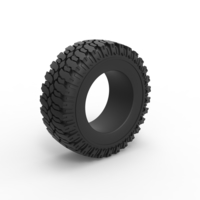 Offroad tire 110 Scale 1:25 - Thumbnail 2