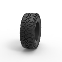 Offroad tire 110 Scale 1:25 - Thumbnail 3