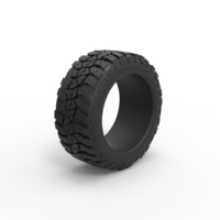 Offroad tire 111 Scale  1:25 - Thumbnail 2