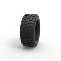 Offroad tire 111 Scale  1:25 - Thumbnail 3