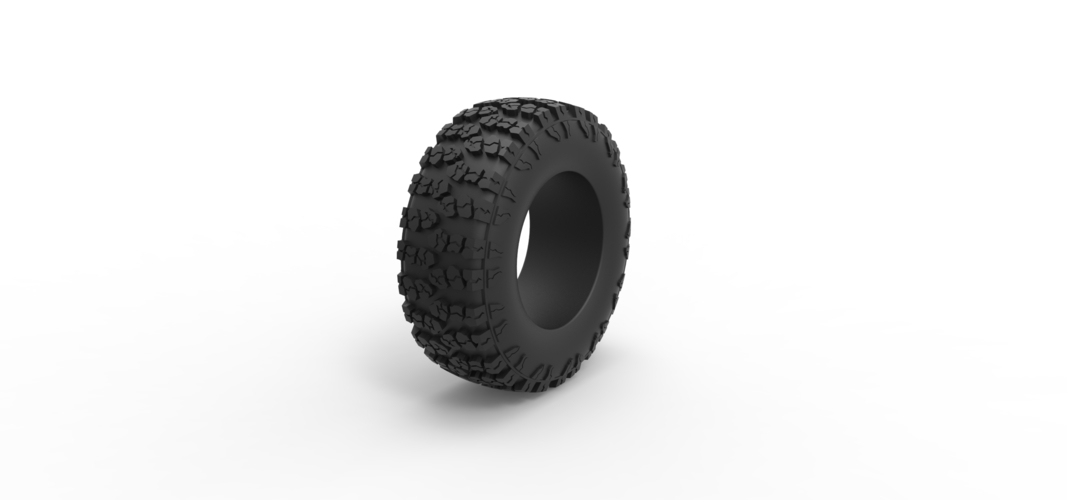 Offroad tire 112 Scale 1:25 3D Print 531348