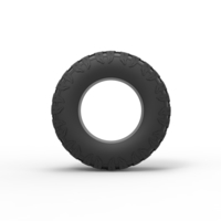 Offroad tire 112 Scale 1:25 - Thumbnail 5