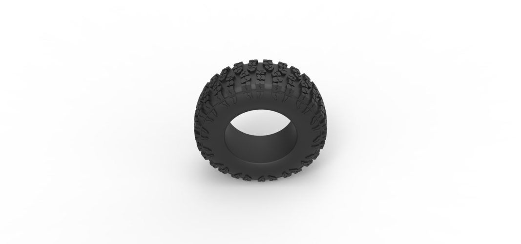 Offroad tire 112 Scale 1:25 3D Print 531352