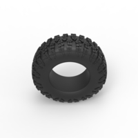 Offroad tire 112 Scale 1:25 - Thumbnail 6