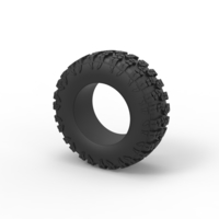 Offroad tire 112 Scale 1:25 - Thumbnail 7