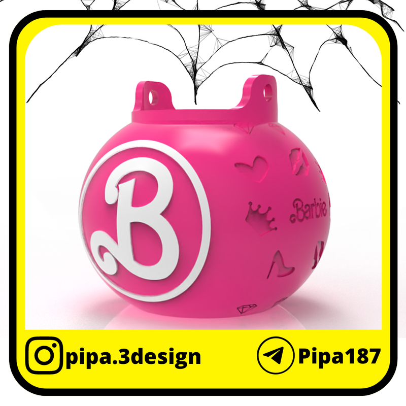 Caramelera de Halloween - Barbie