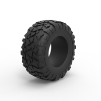 Offroad tire 114 Scale 1:25 - Thumbnail 2
