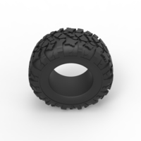 Offroad tire 114 Scale 1:25 - Thumbnail 6
