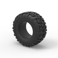 Offroad tire 114 Scale 1:25 - Thumbnail 7