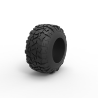 Offroad tire 115 Scale 1:25 - Thumbnail 2