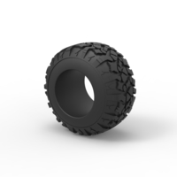Offroad tire 115 Scale 1:25 - Thumbnail 7