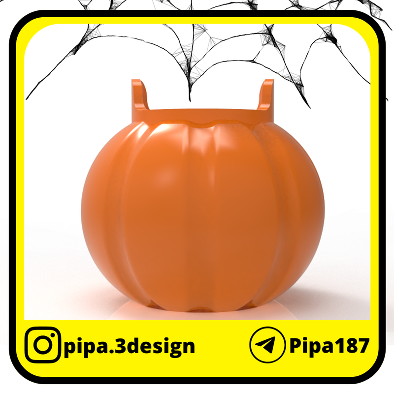Caramelera de Halloween - Calabaza